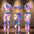 2 PCS Women's Sport wear Crop Top + High Waist Leggings Gym Outfit Set