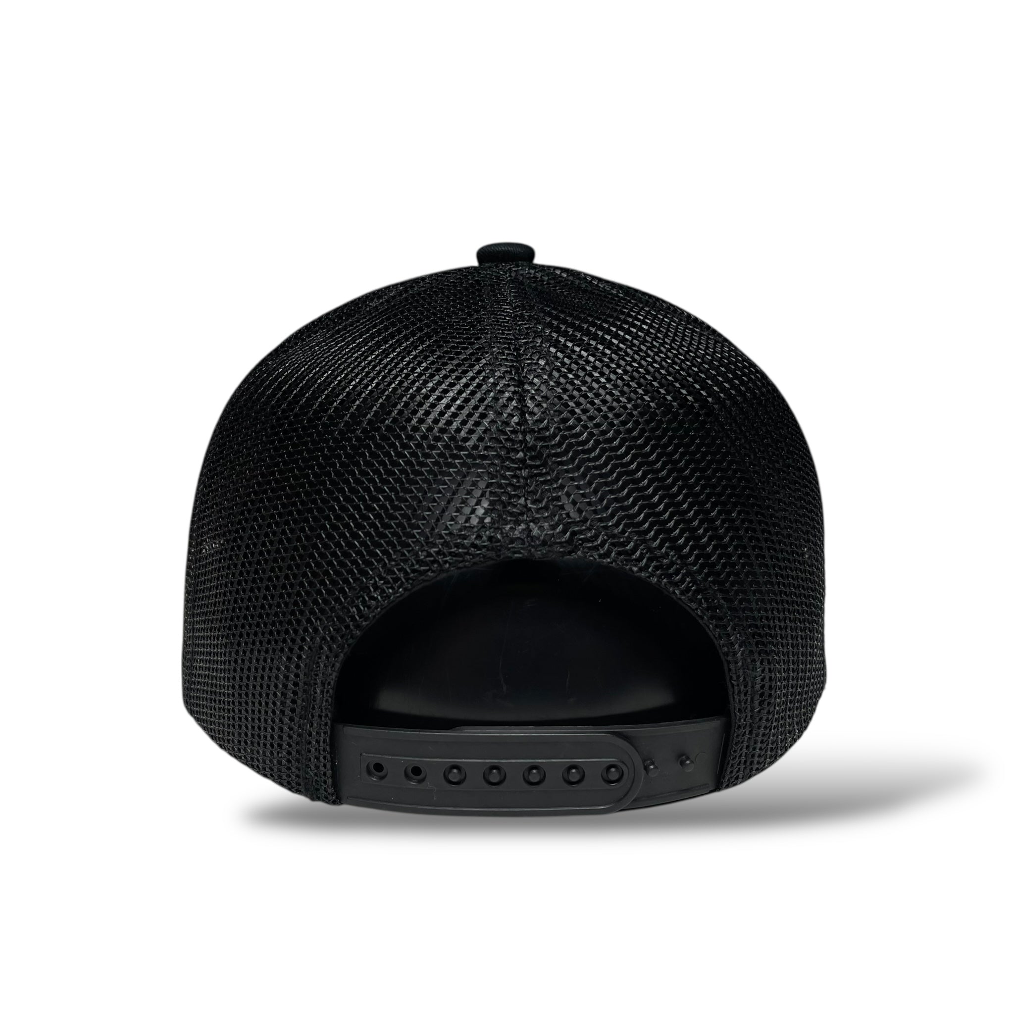 Cowboy Rodeo Western Trucker Hat with Leather Patch