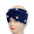 Women Crochet Knitted Turban Headband Pearl Bead Hairband Ear Warmer