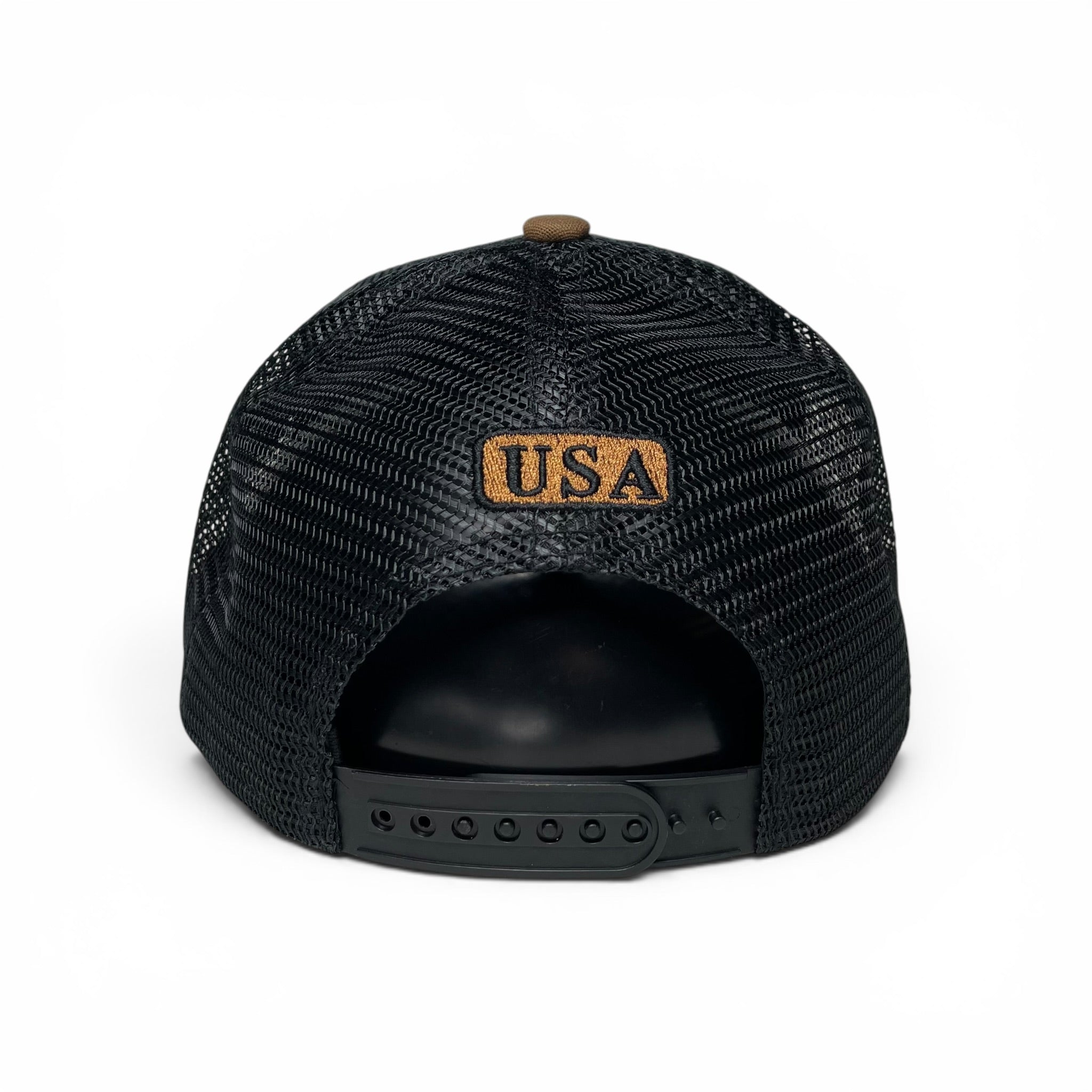 USA Flag Patch Snapback Baseball Cap