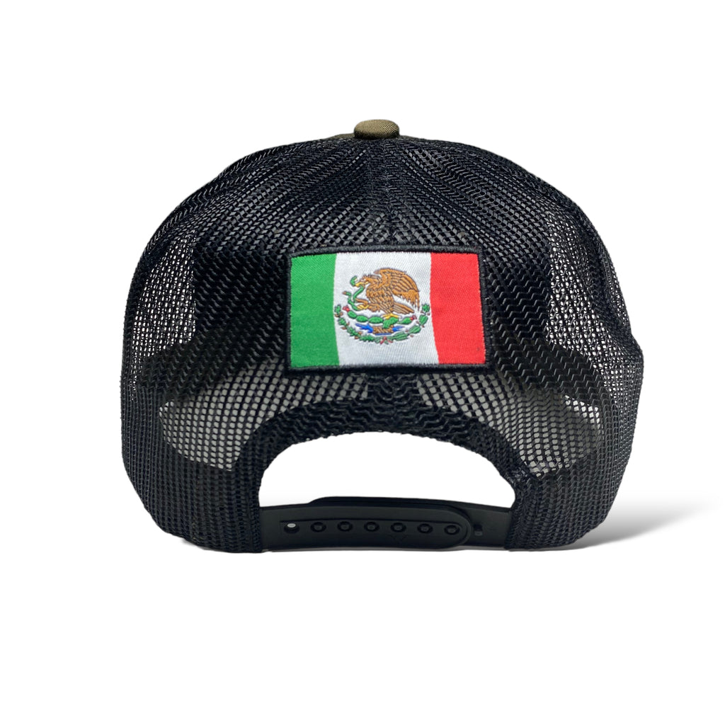 MEXICO Hat Zacatecas Auto License Plate Snapback Mesh Flat Bill Baseball Cap