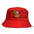 Mexico Flag Embroidered Bucket Hat - Sun Protection, Hiking, Fishing, Beach Hat