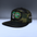 GAFES Mexico Fuerzas Especiales Camo Snapback Hat with PU Leather Brim