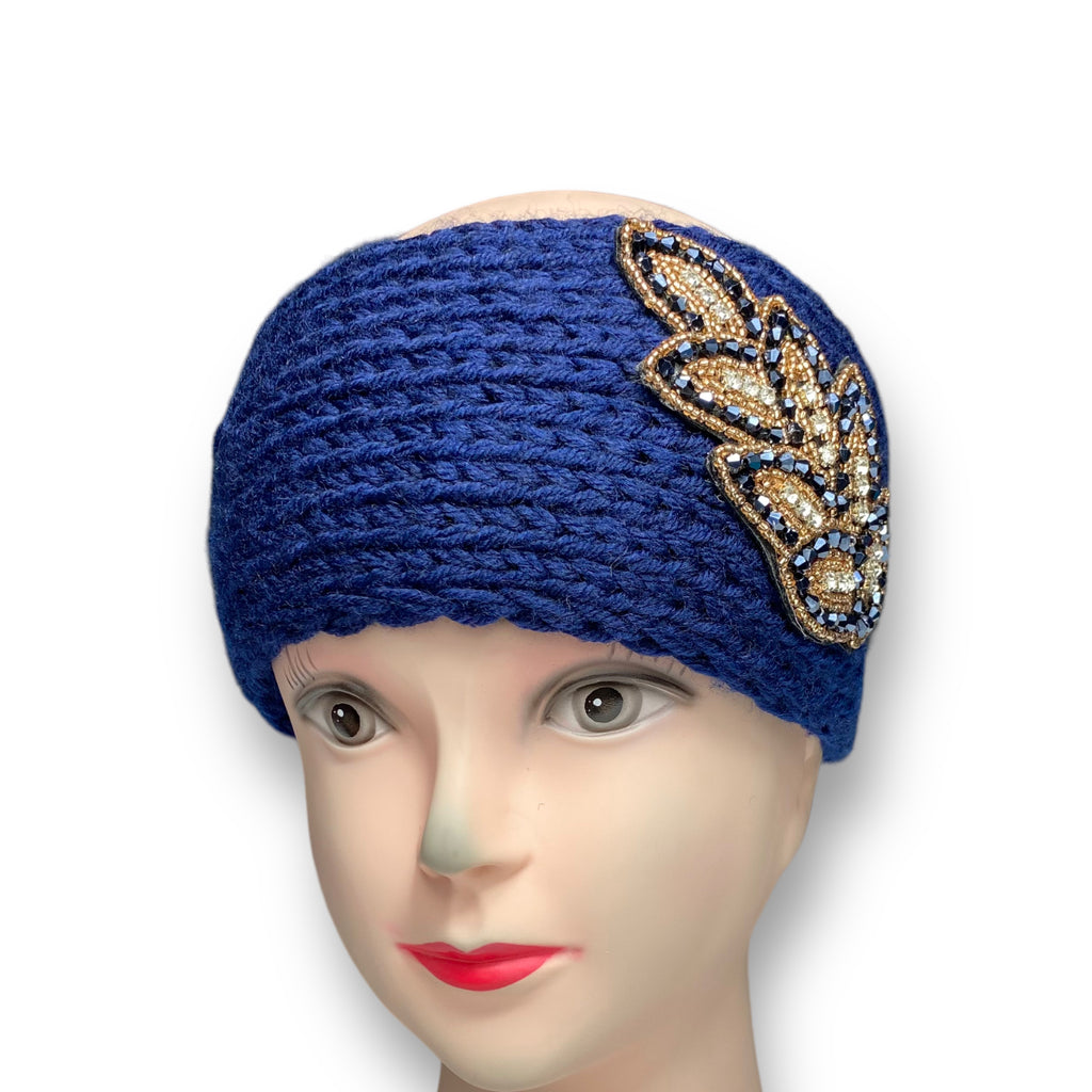 Women's Winter Knit Wool Headband – Ear Warmer Turban Hat