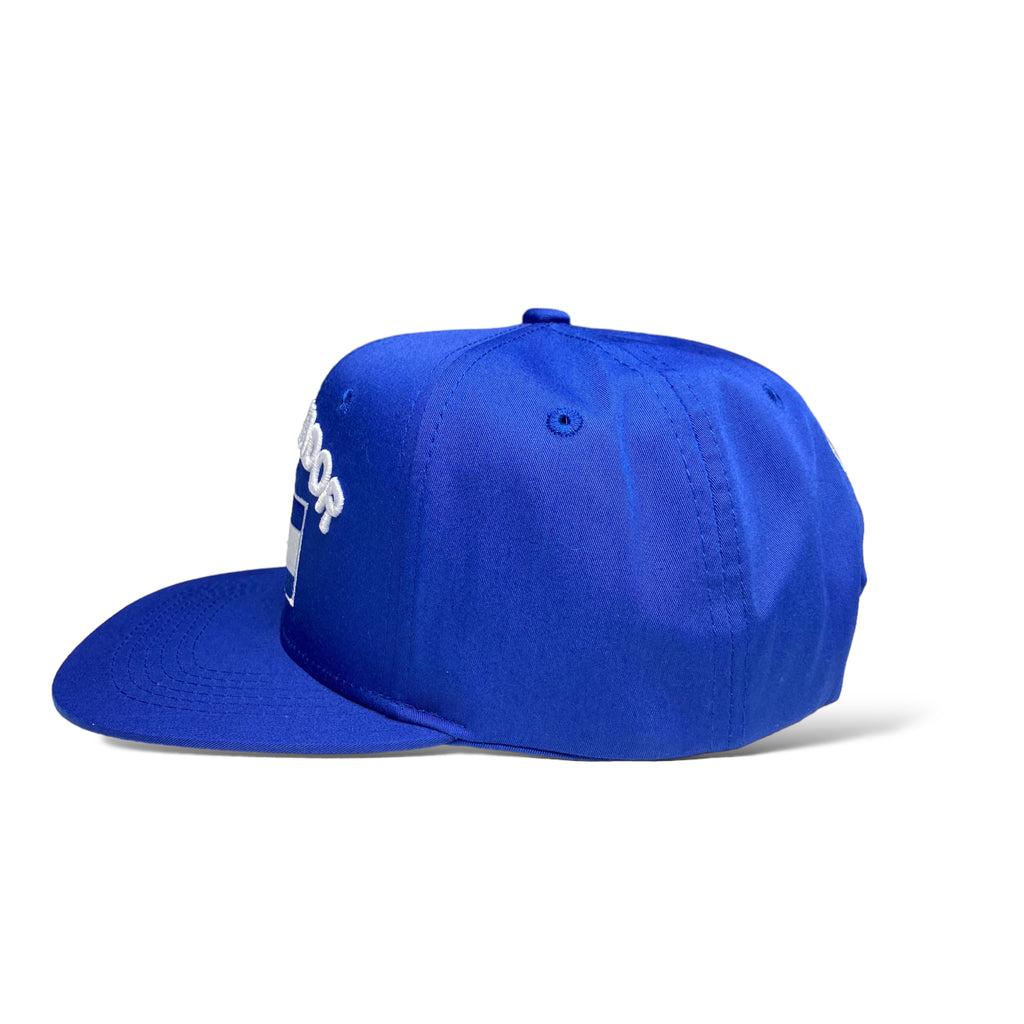 El Salvador Flag Embroidered Flat Brim Snapback Cap - Patriotic Salvadoran Hat