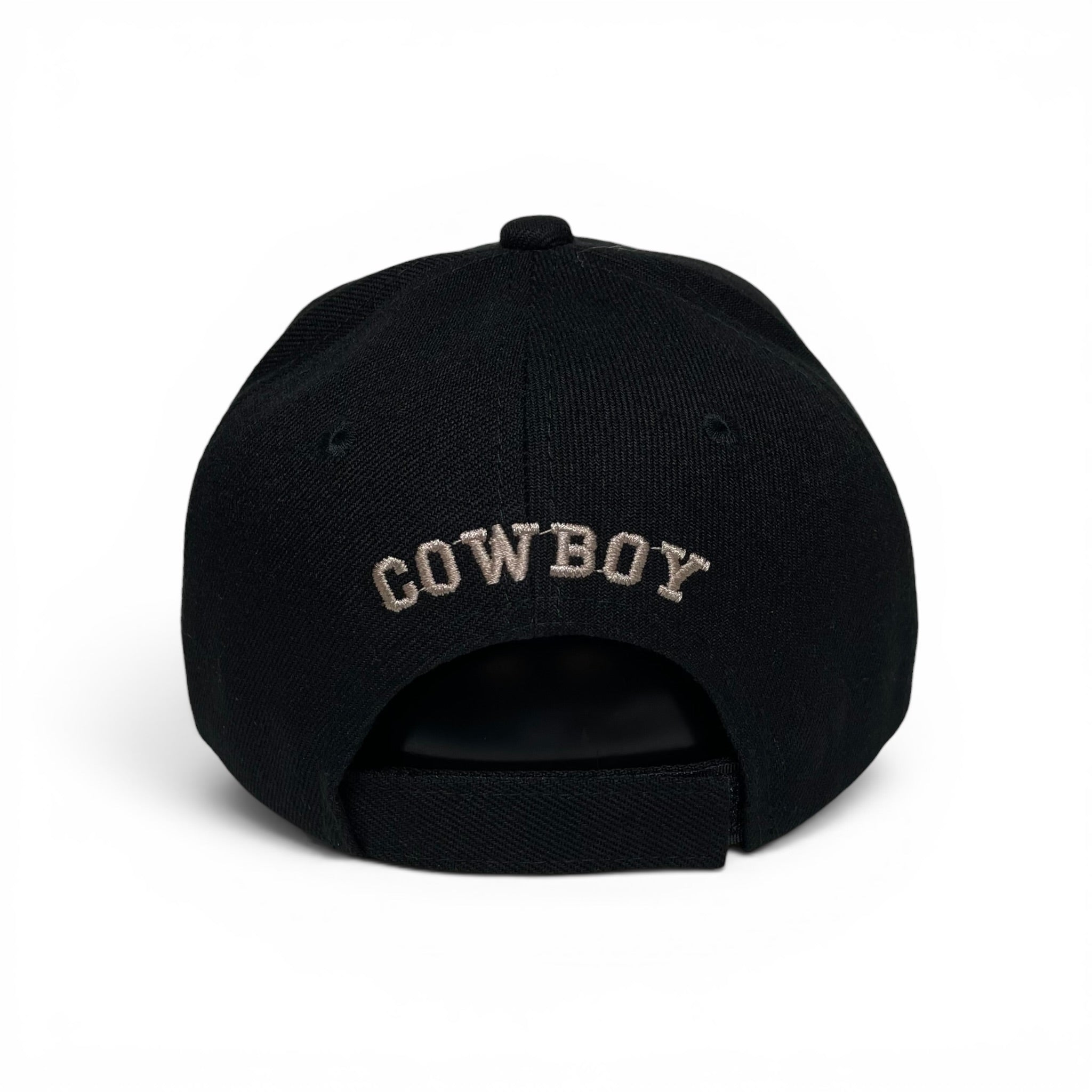 Cowboy Horseshoe Baseball Cap – Adjustable Western Snapback Hat