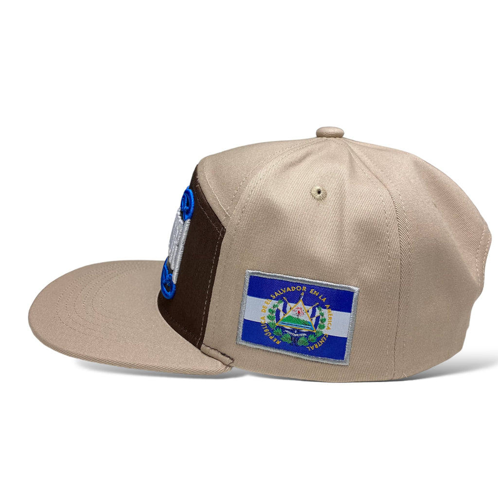 El Salvador 3D Embroidered Snapback Baseball Cap