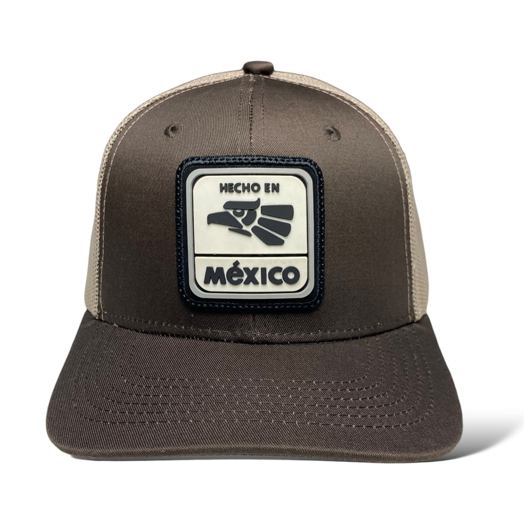 Trucker Cap with 3D PVC Rubber 'Hecho en México' Patch | Wholesale Mesh Snapback Hat