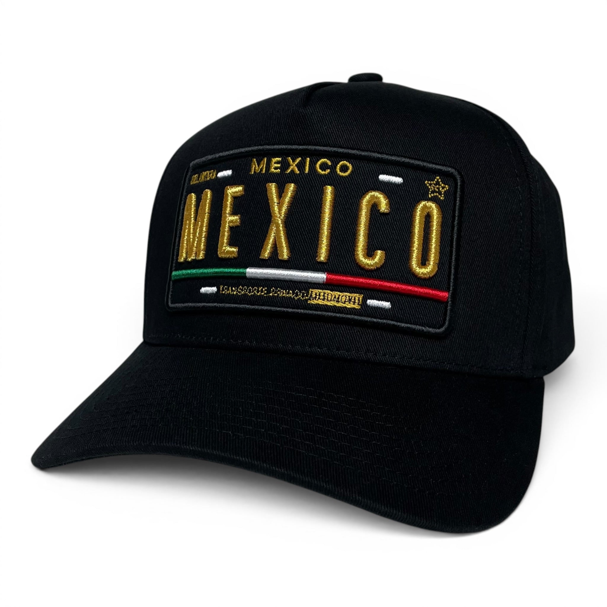 Hecho en Mexico Golden Mexican Eagle Snapback Cap