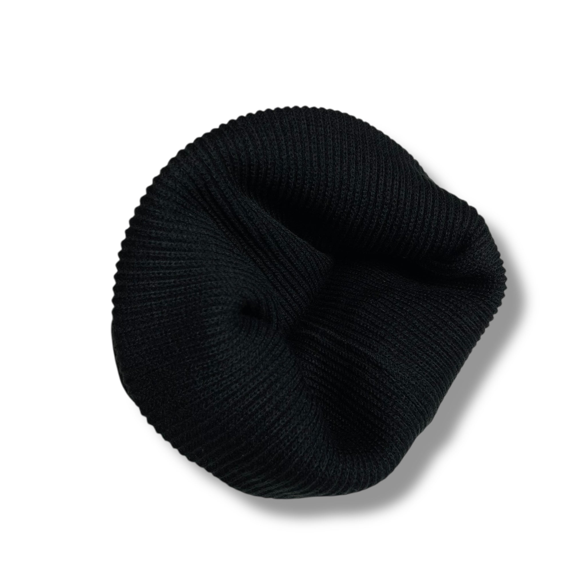 Scorpion leather Patch Winter Beanie Hat