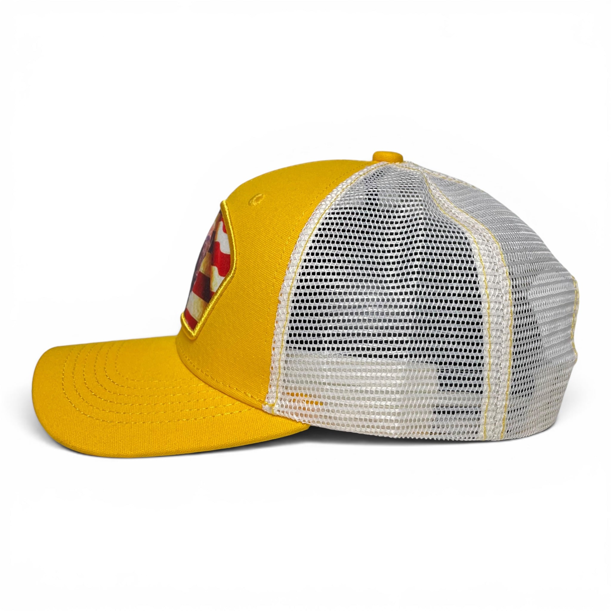United States USA Flag Buffalo Patch Snapback Trucker Baseball Cap