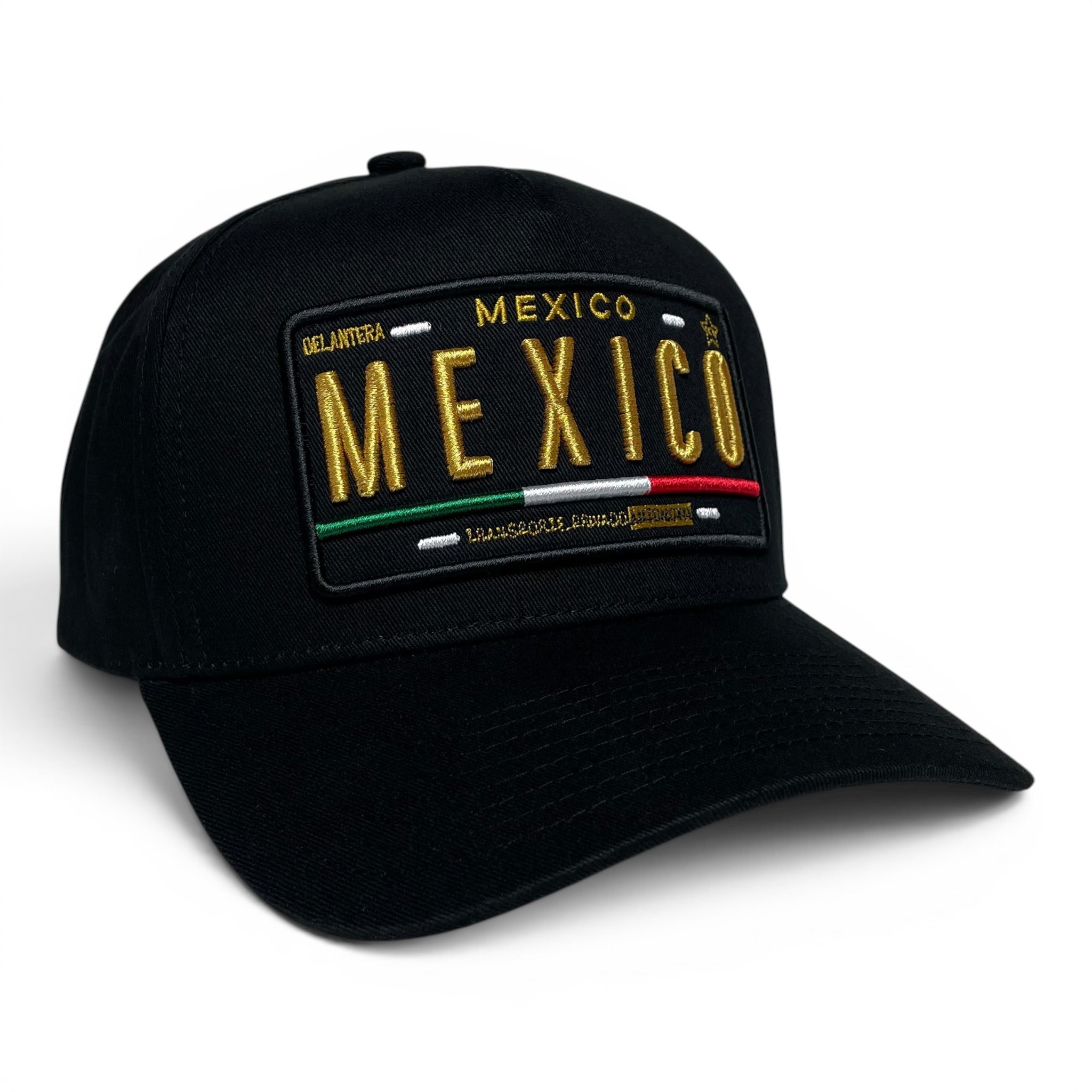 Hecho en Mexico Golden Mexican Eagle Snapback Cap