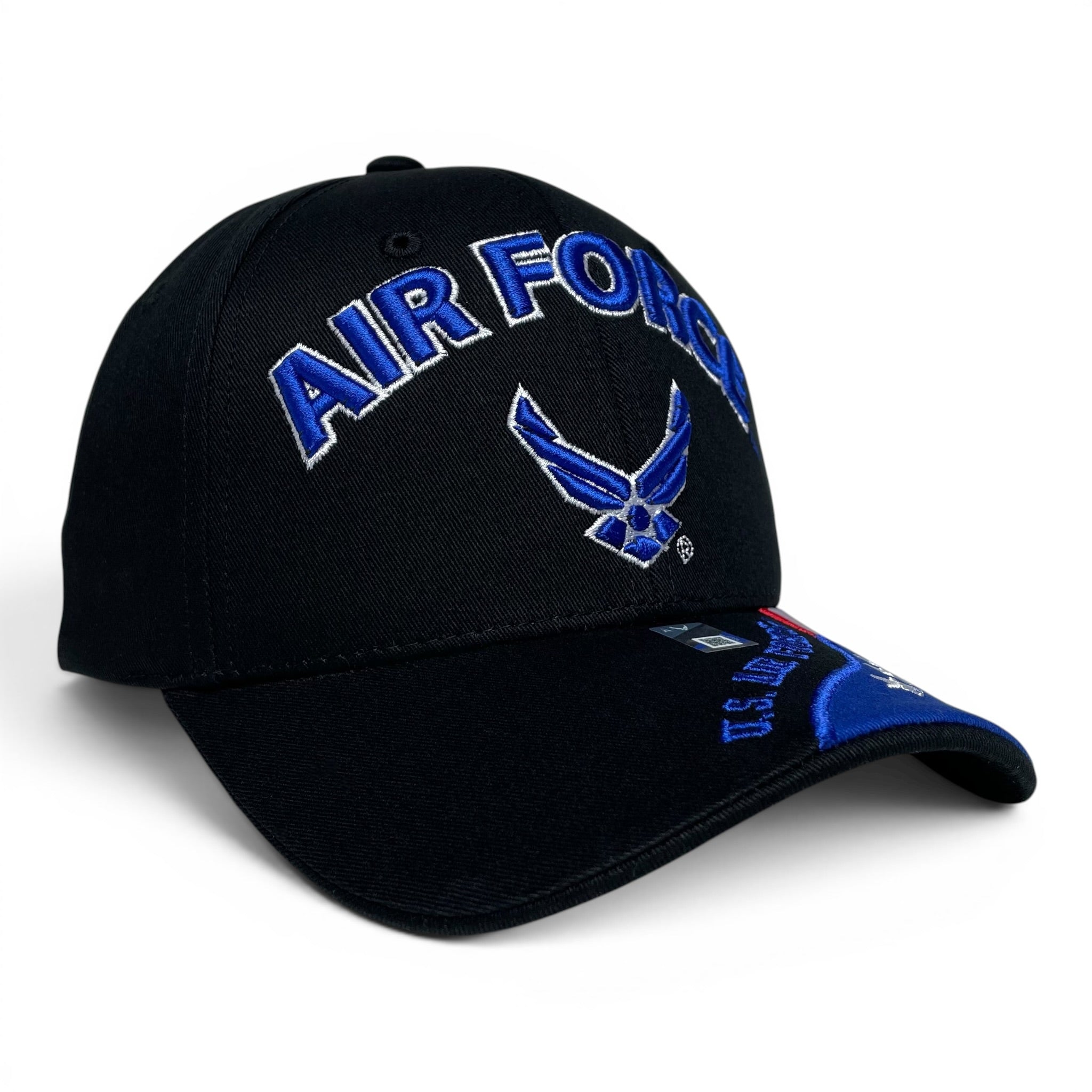 U.S. Air Force Embroidered Baseball Cap – Official Licensed Military Hat Black
