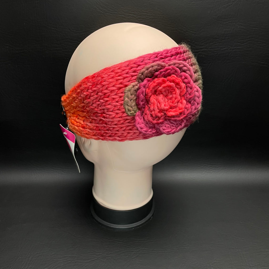 Set of 2 Women's Multicolor Knitted Winter Headband