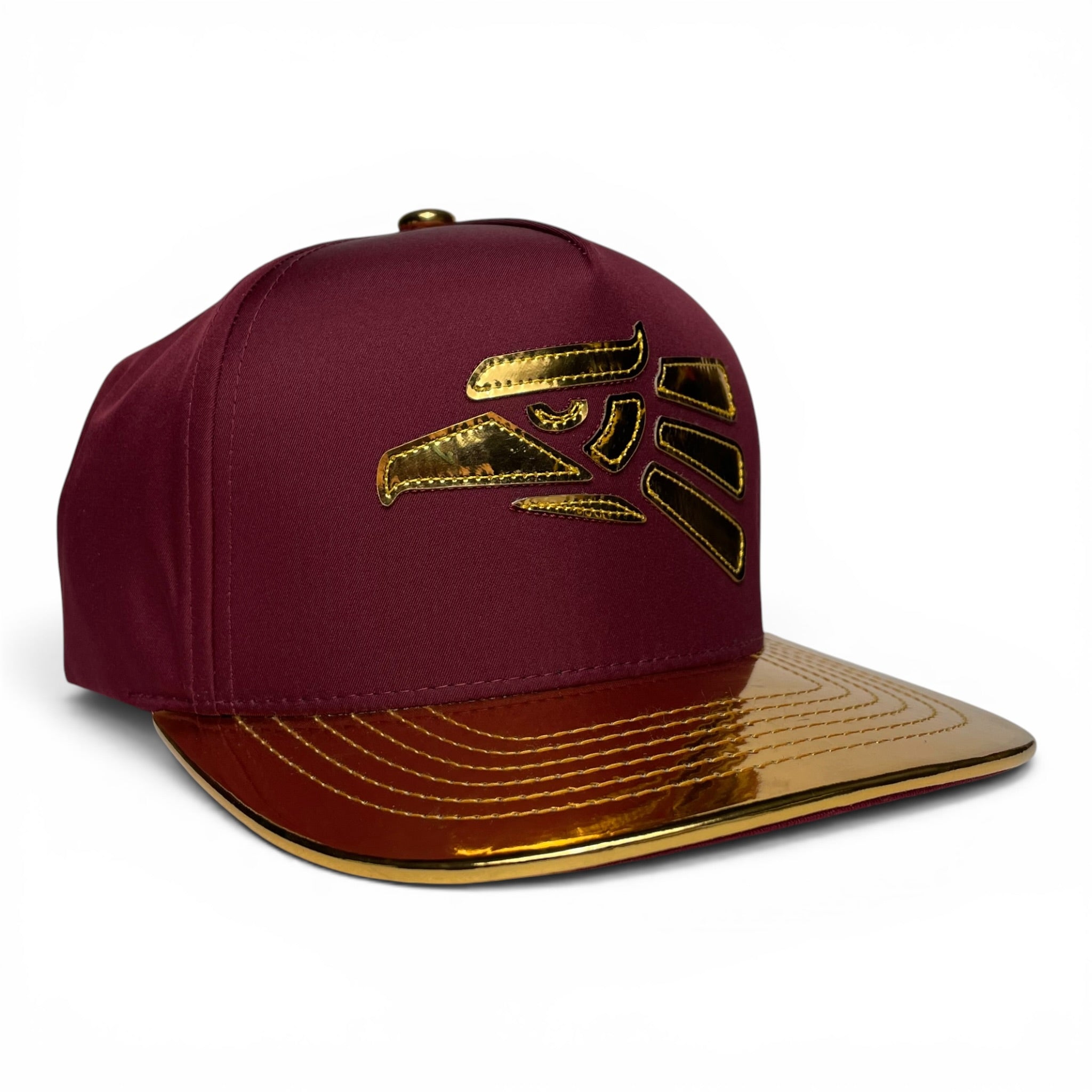 Hecho en Mexico Eagle Gold Snapback Baseball Cap Hat