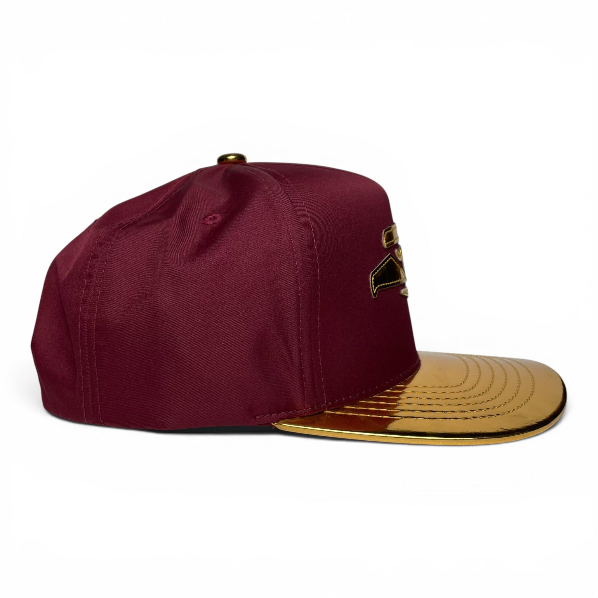 Hecho en Mexico Eagle Gold Snapback Baseball Cap Hat
