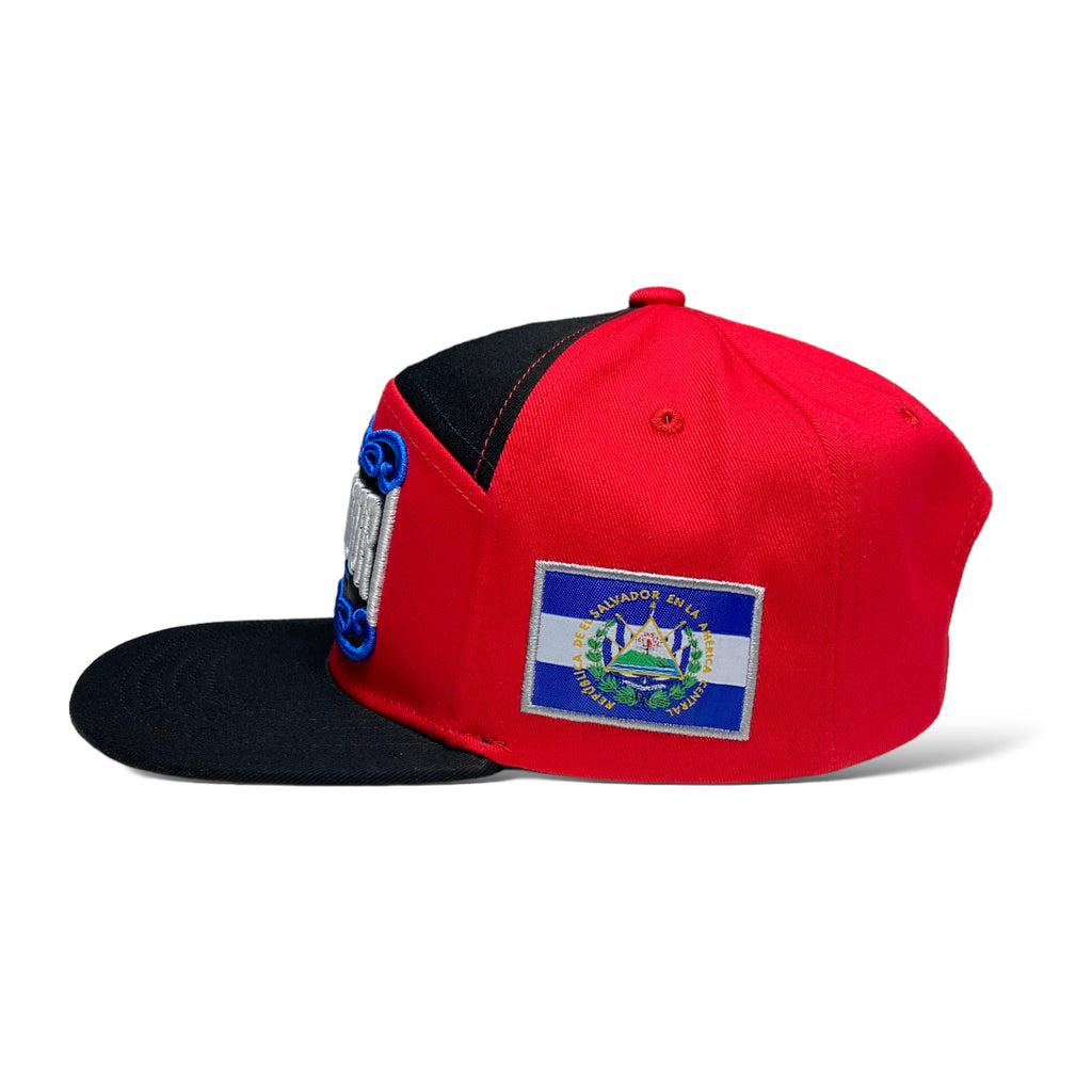 El Salvador 3D Embroidered Snapback Baseball Cap