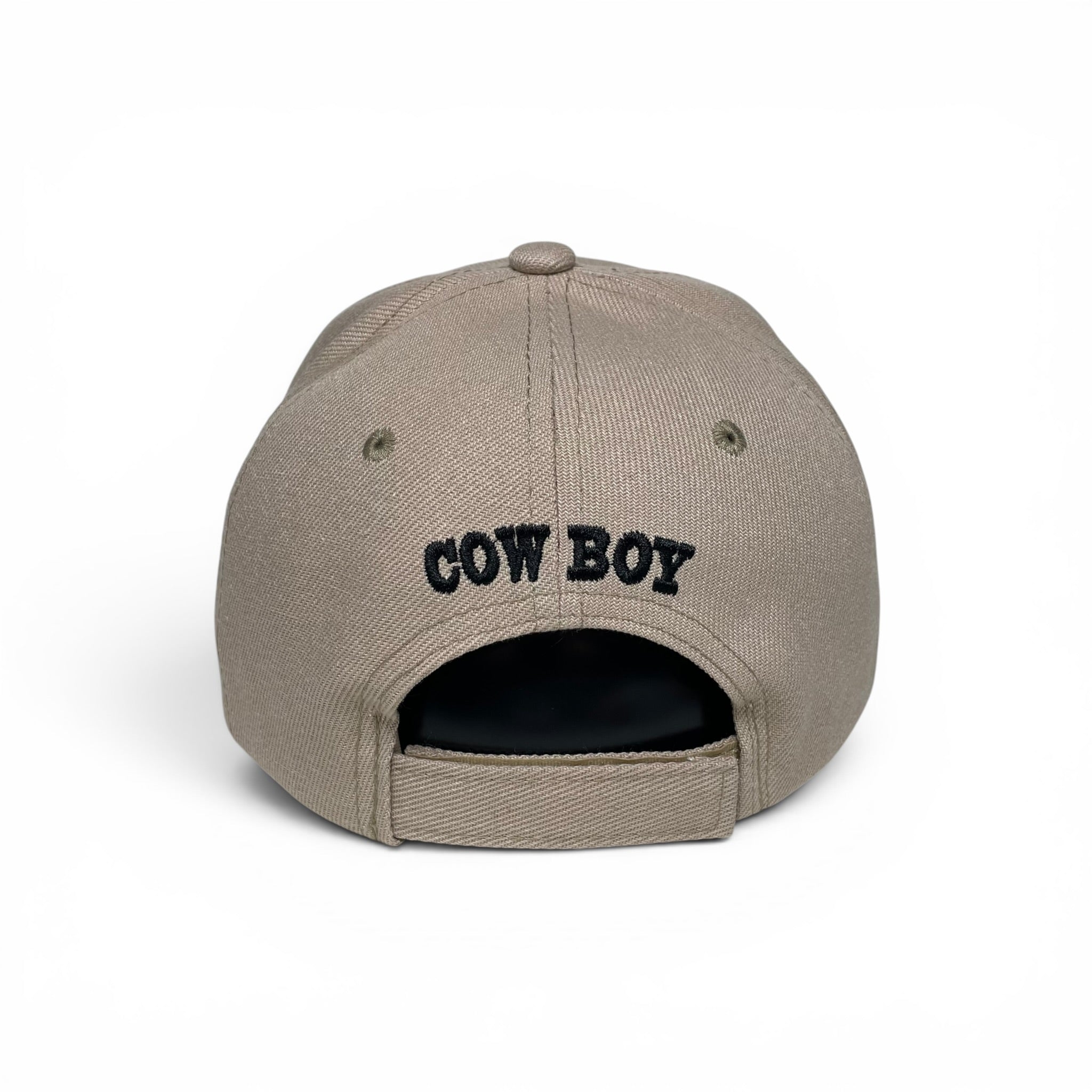 Cowboy & Longhorn Steer Skull Embroidered Baseball Cap – Western Hat, Adjustable