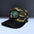 GAFES Mexico Fuerzas Especiales Camo Snapback Hat with PU Leather Brim
