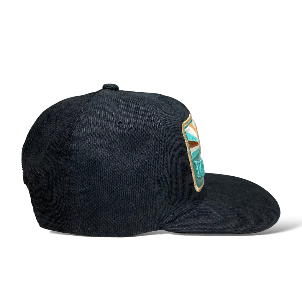 Mexico Eagle Flat Brim Snapback Cap Corduroy Hat - Gorra Mexicana de Pana