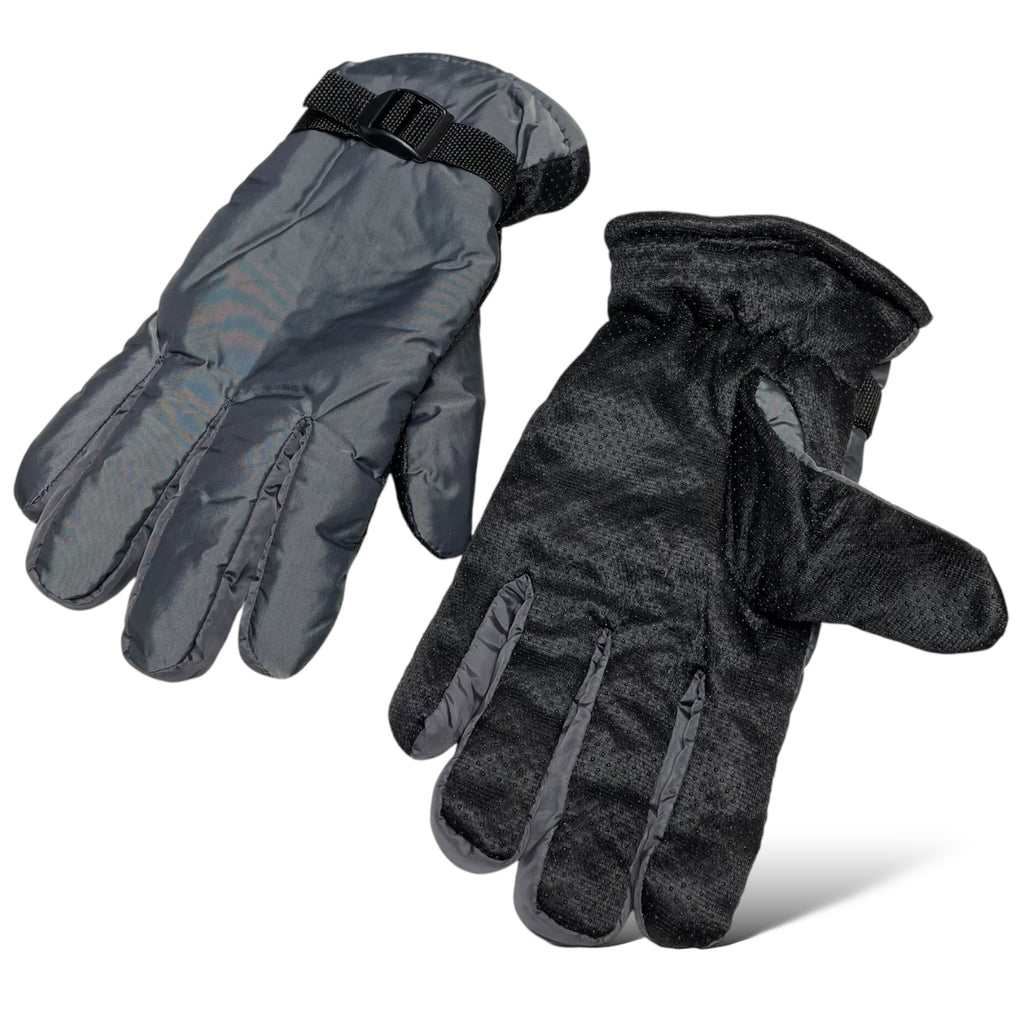 Men’s Winter Gloves - One Size Fits Most, Warm Fleece Lining, Anti-Slip Design