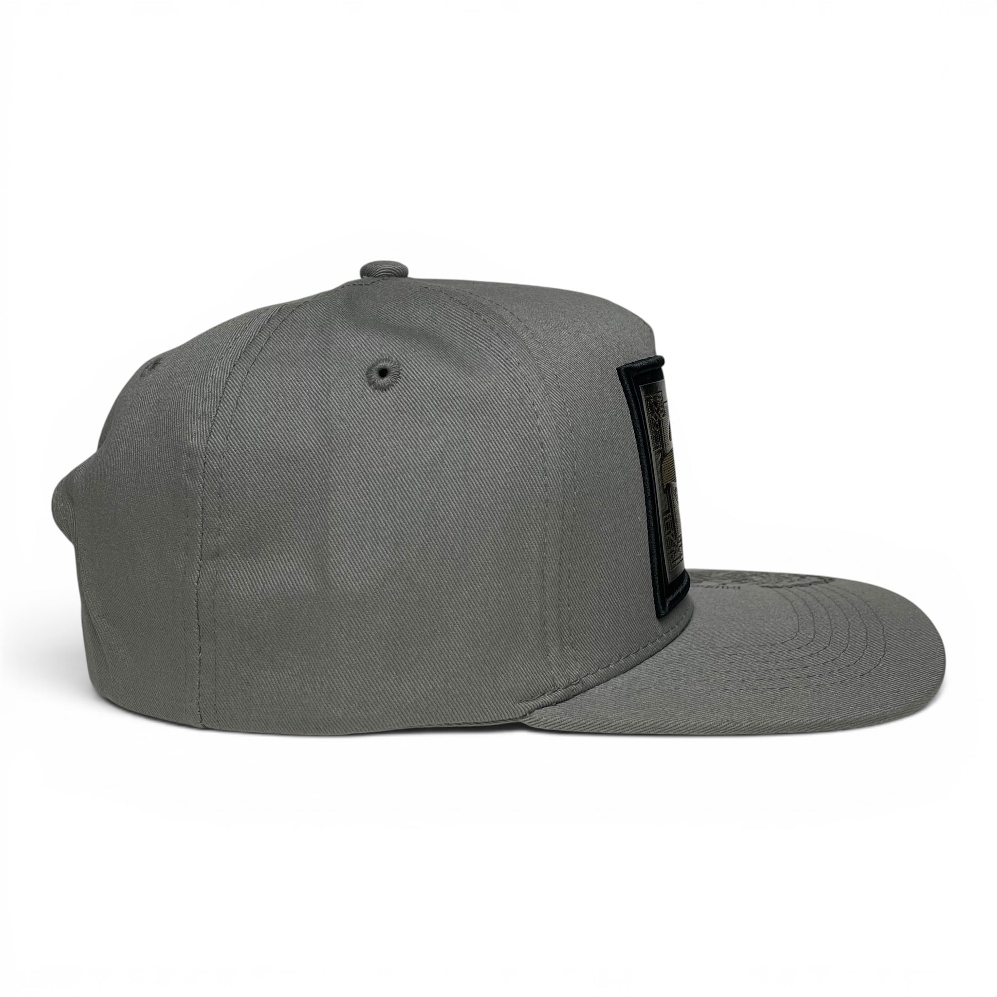 Hecho en Mexico Golden Mexican Eagle Rubber Patch Snapback Cap