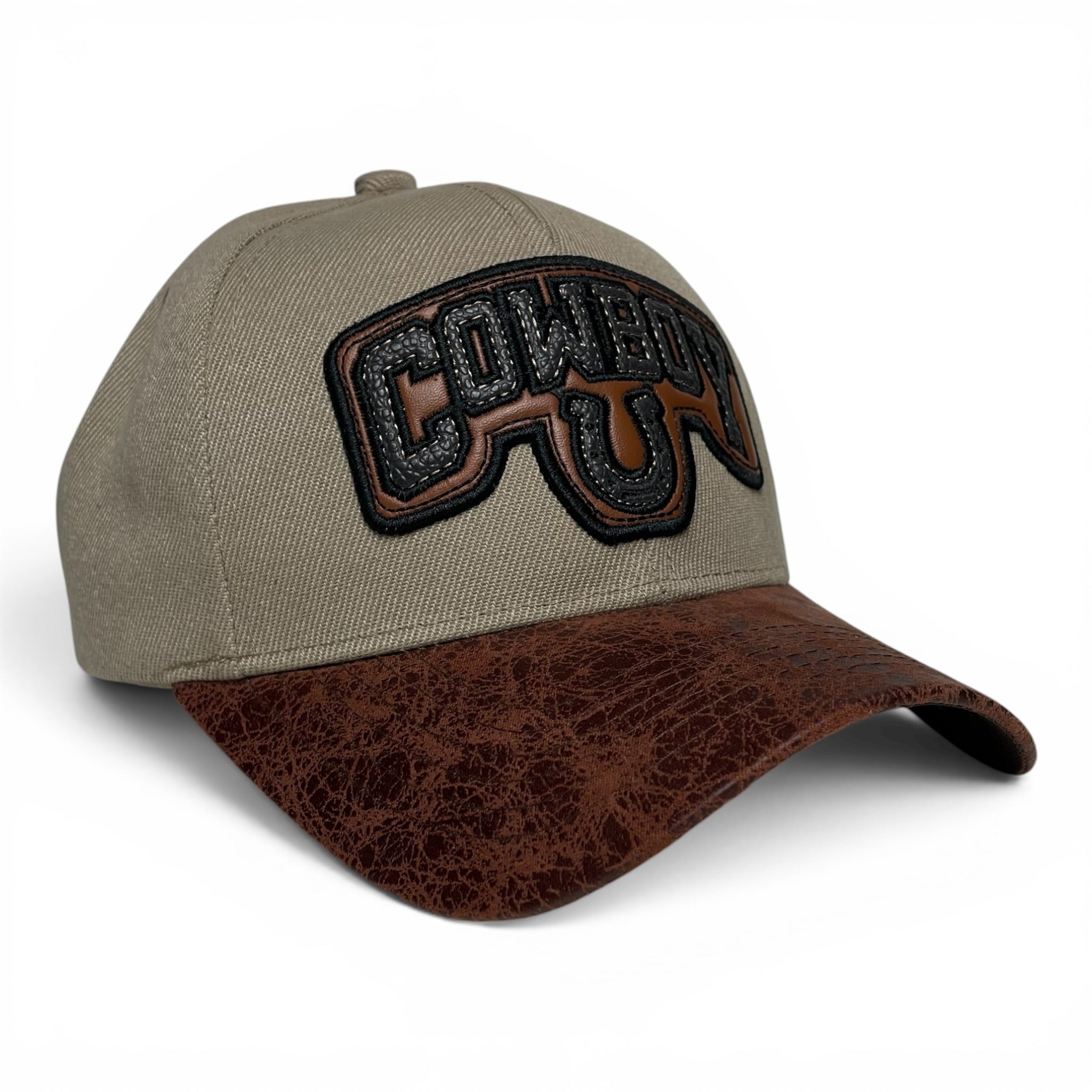 Cowboy Horseshoe Embroidered Baseball Cap, Western Style, Rodeo