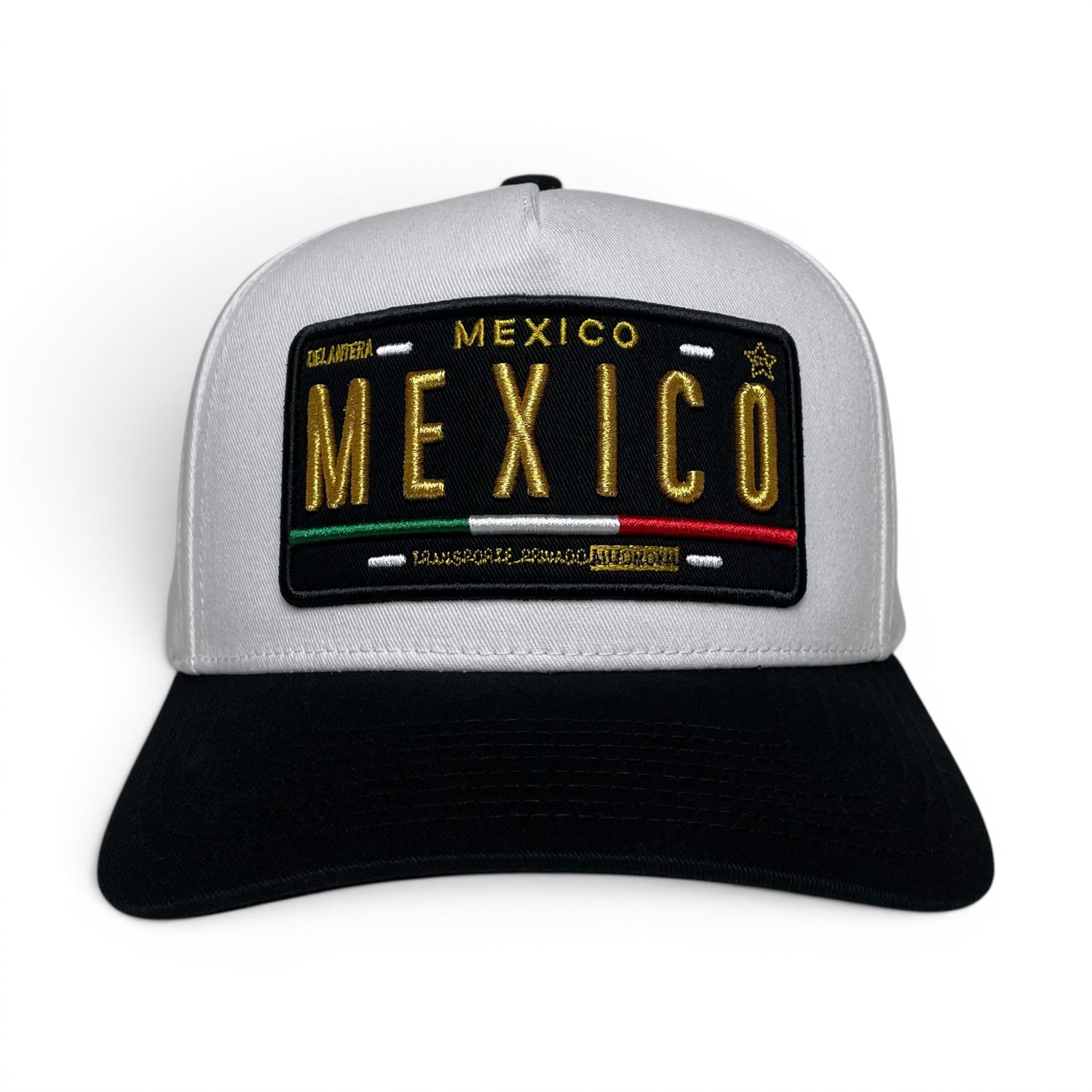 Mexico Embroidered Golden Threads Baseball Cap