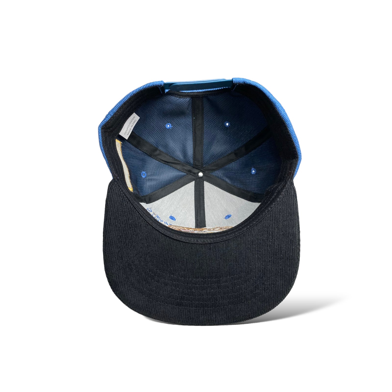 Born to Be Strong Eagle USA Flag Snapback Cap, Corduroy, Flat Brim