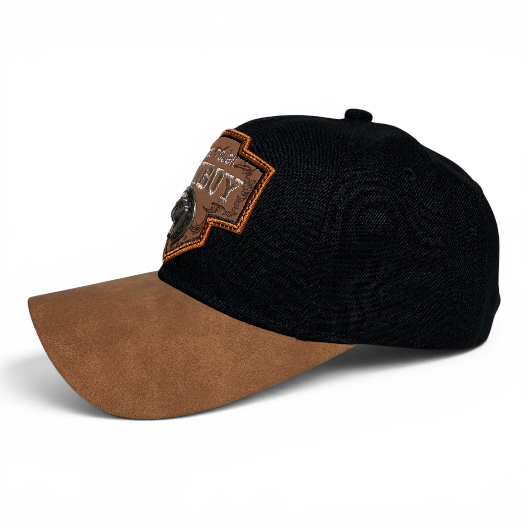 Cowboy Horseshoe Baseball Cap – Adjustable Western Snapback Hat