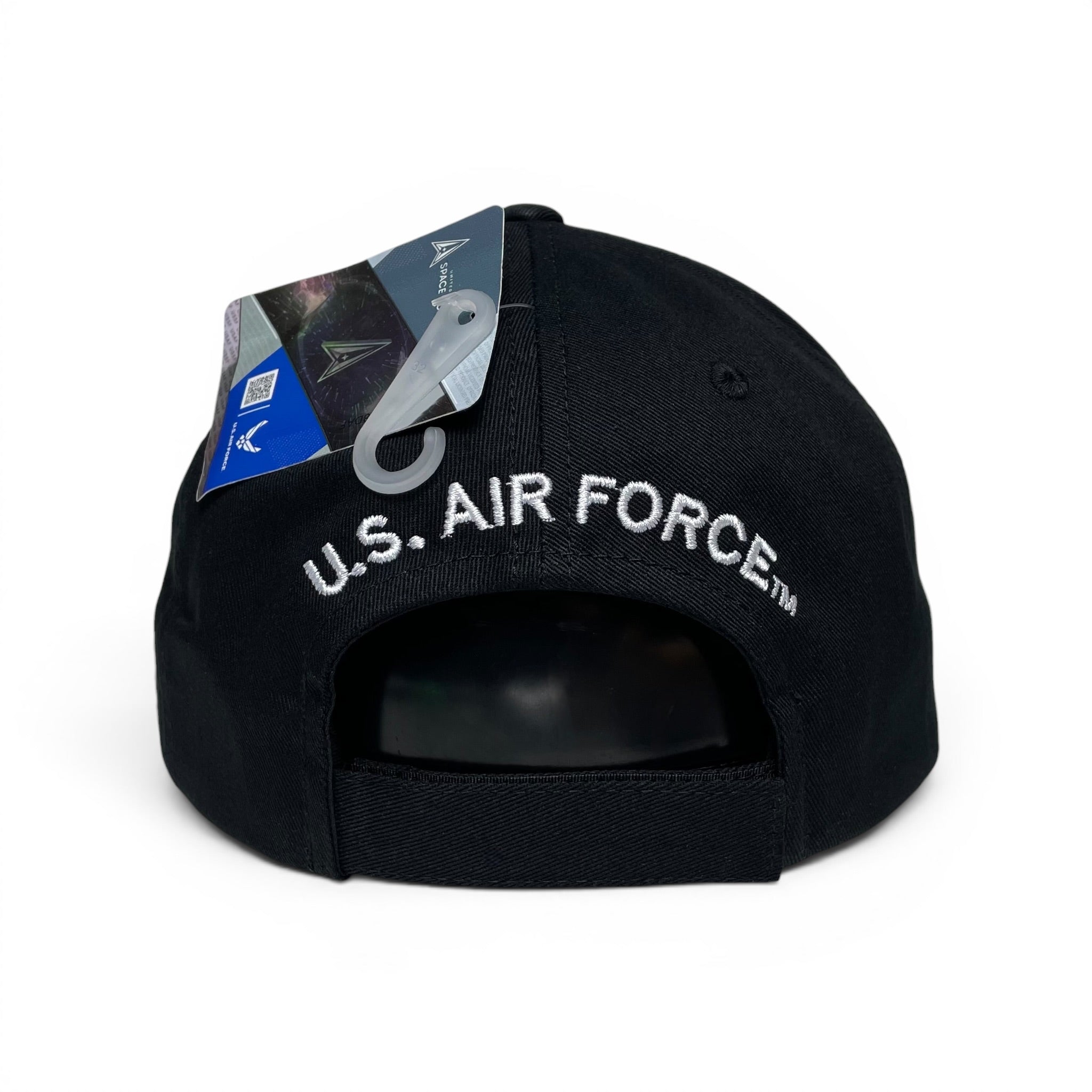 U.S. Air Force 3D Embroidered Baseball Cap Official Licensed Military Hat Black