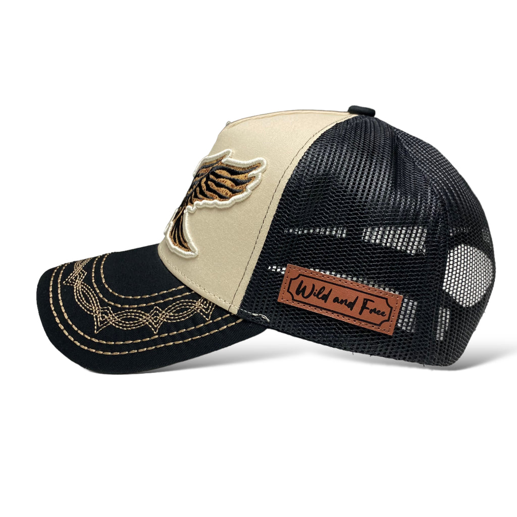 Eagle Embroidered Patch Trucker Baseball Cap / Wester Hat for Men