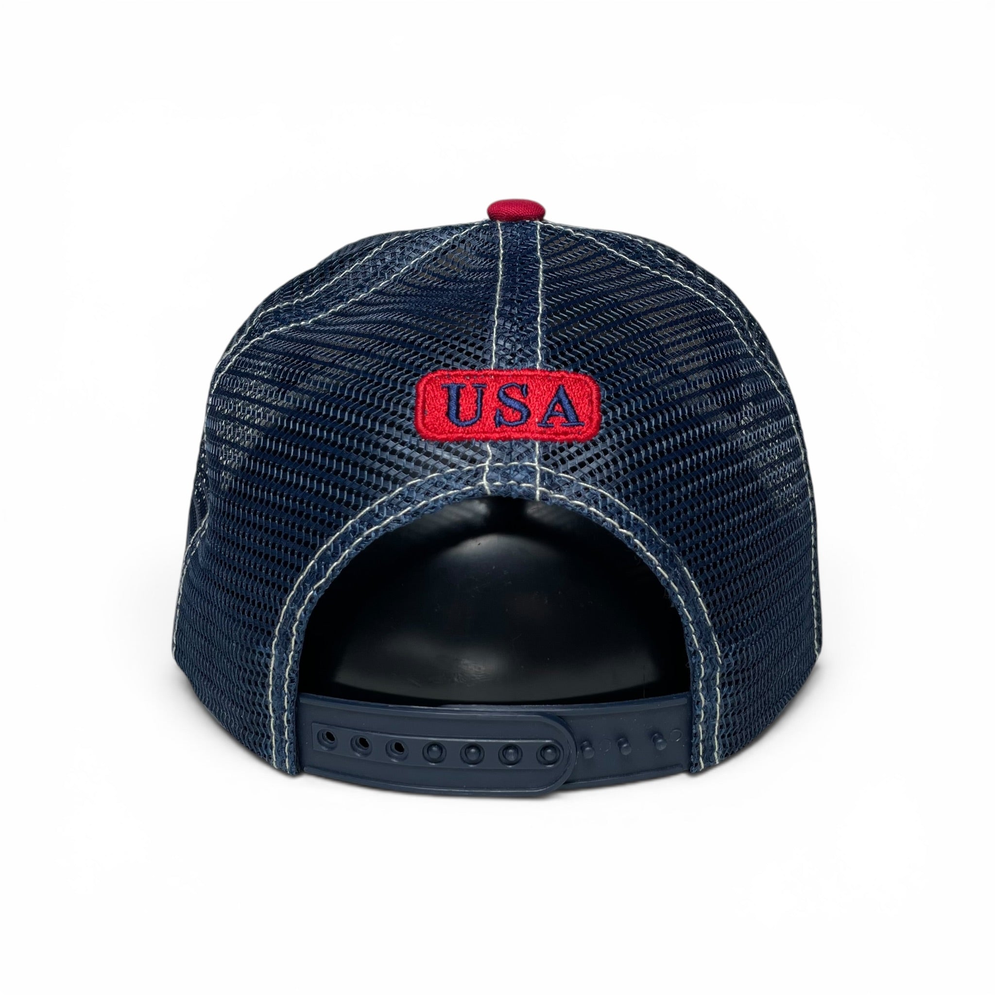 USA Flag Printed Patch Trucker Hat, Snapback, Unisex