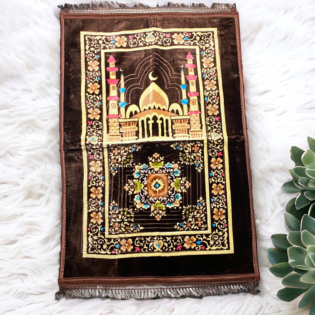 Traditional Islamic Prayer Rug