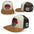 Traditional Mexican Skull Embroidered Flat Brim Corduroy Snapback Cap