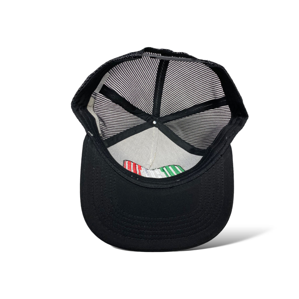 Mexico Embroidered Mesh Snapback Cap - Patriotic Trucker Mexican Hat