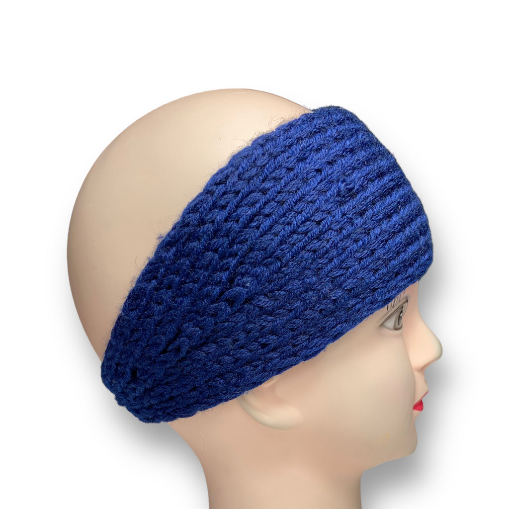 Women's Winter Knit Wool Headband – Ear Warmer Turban Hat