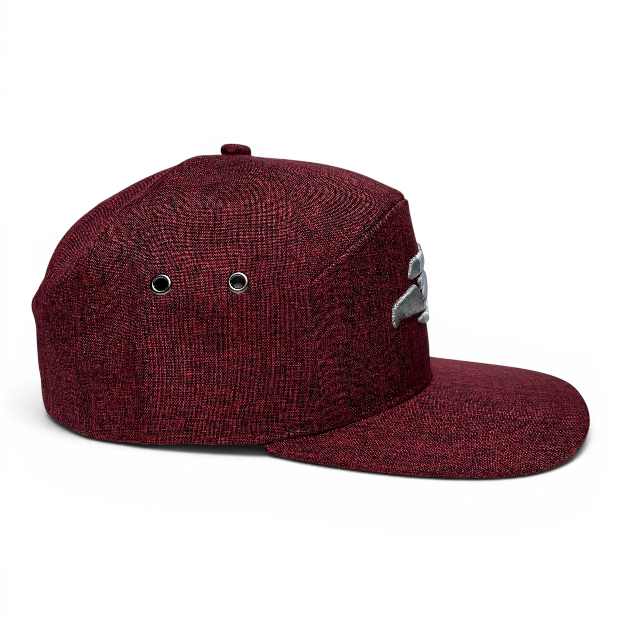 Hecho en Mexico Eagle Snapback Camper Cap, 3D Embroidery, Flat Brim