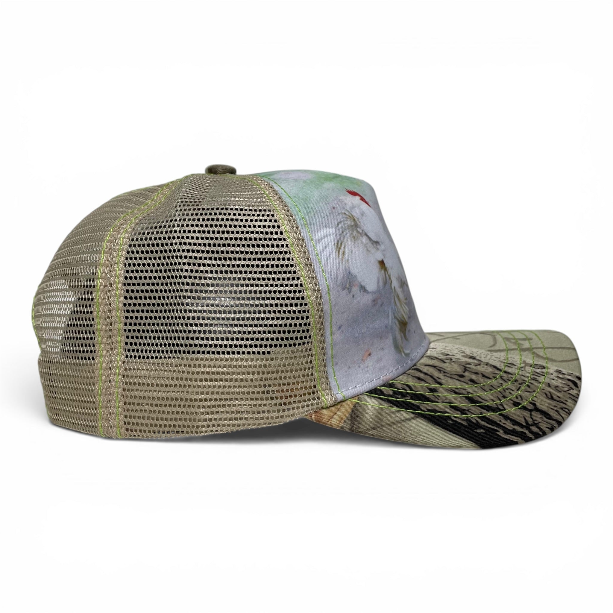 Gorra Rooster Cock Gallos de Pelea, Adjustable, Visera Curvada