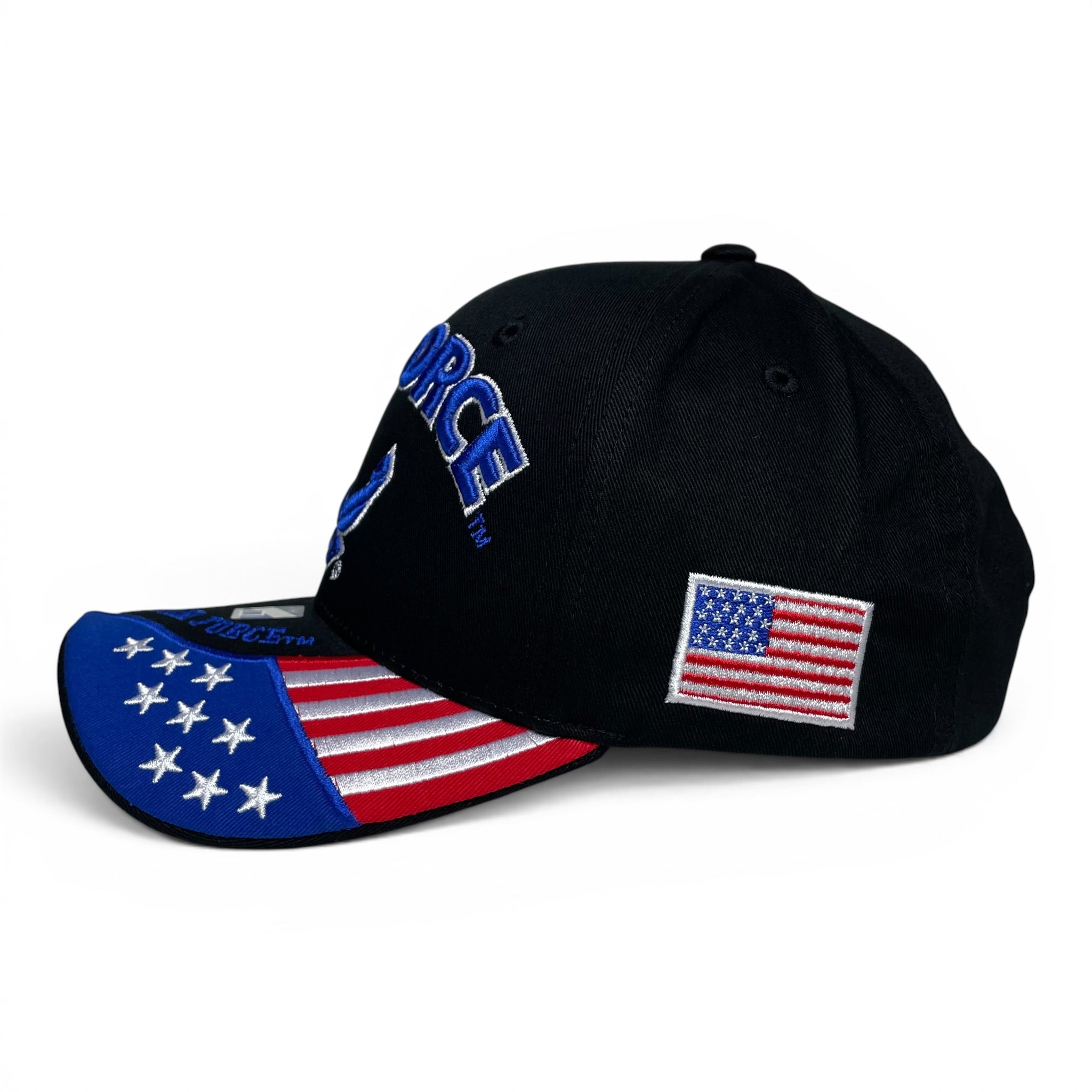 U.S. Air Force Embroidered Baseball Cap – Official Licensed Military Hat Black