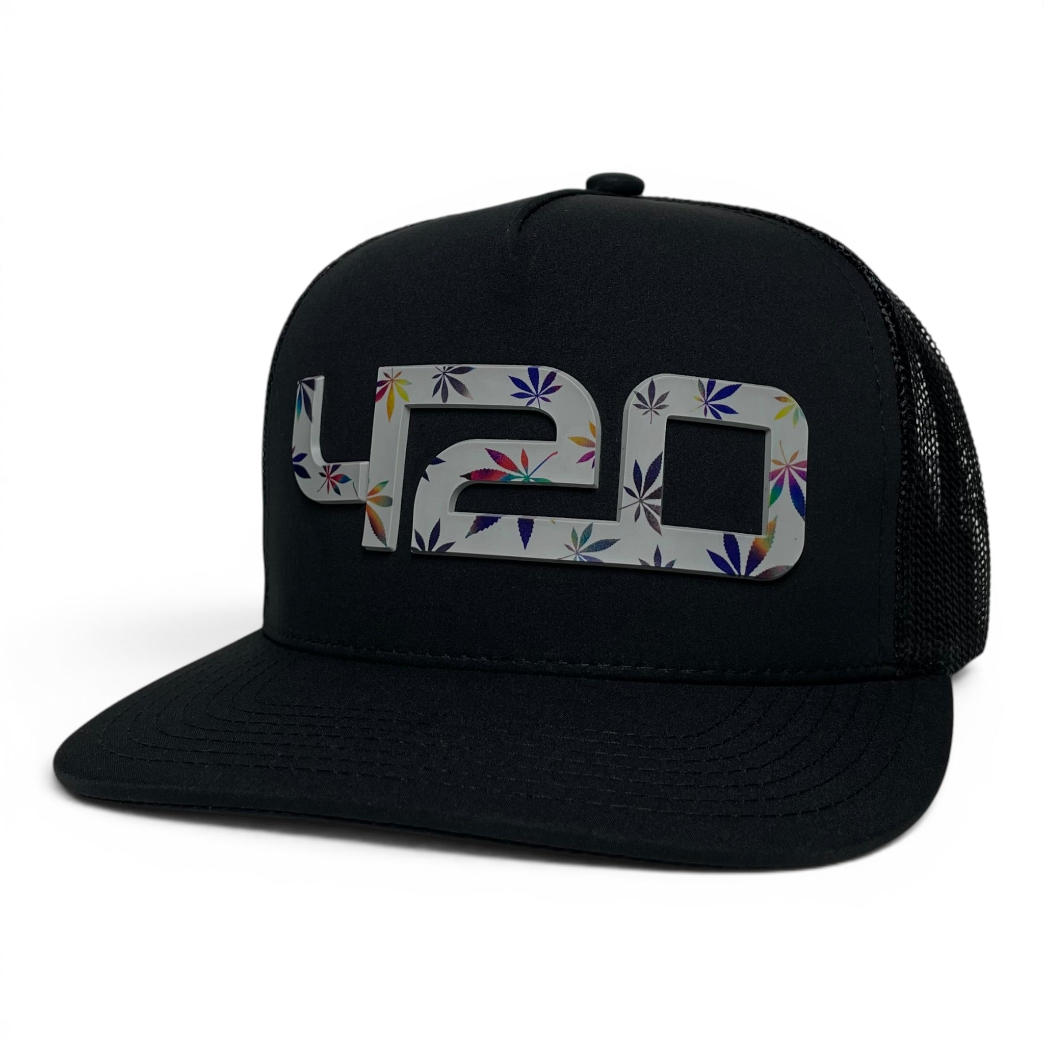 420 Lifestyle PVC Patch Snapback Cap Streetwear