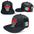 Traditional Mexican Skull Embroidered Flat Brim Corduroy Snapback Cap