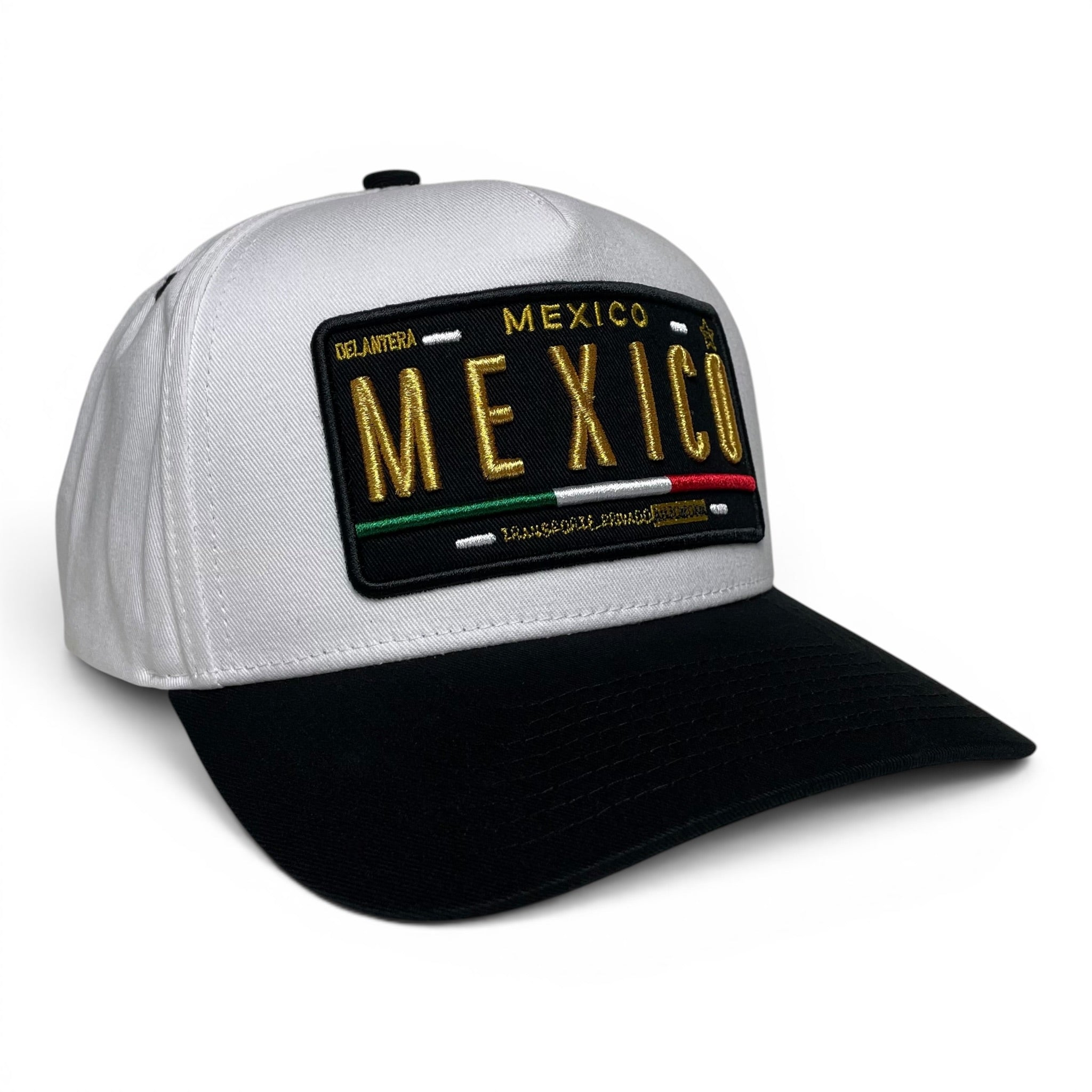 Mexico Embroidered Golden Threads Baseball Cap