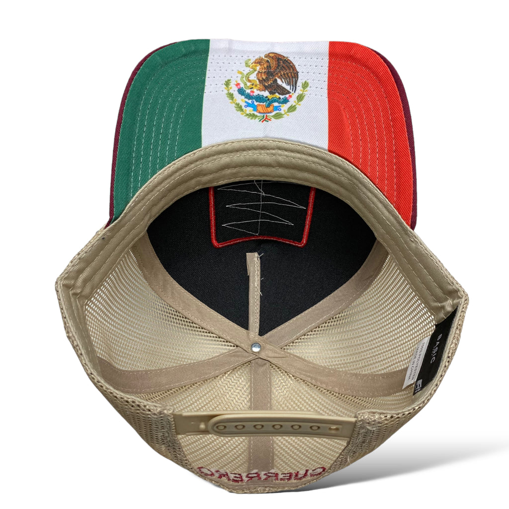 Wholesale Mexico Guerrero Patch Snapback Trucker Baseball Hat