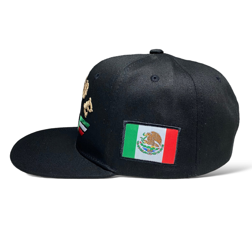 Mexico Pride Embroidered Flat bill Snapback Cap