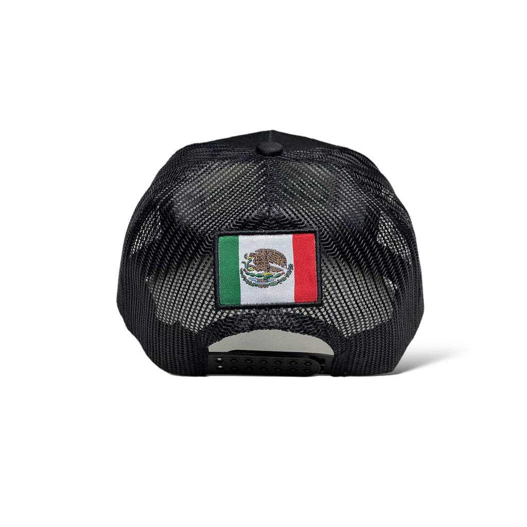 MEXICO Hat Chiapas Auto License Plate Snapback Mesh Flat Bill Baseball Cap