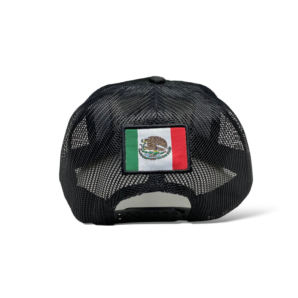 MEXICO Hat Morelos Auto License Plate Snapback Mesh Flat Bill Baseball Cap