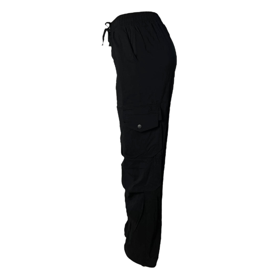 Women’s Casual Cargo Joggers, Loose Fit, Elastic Waist