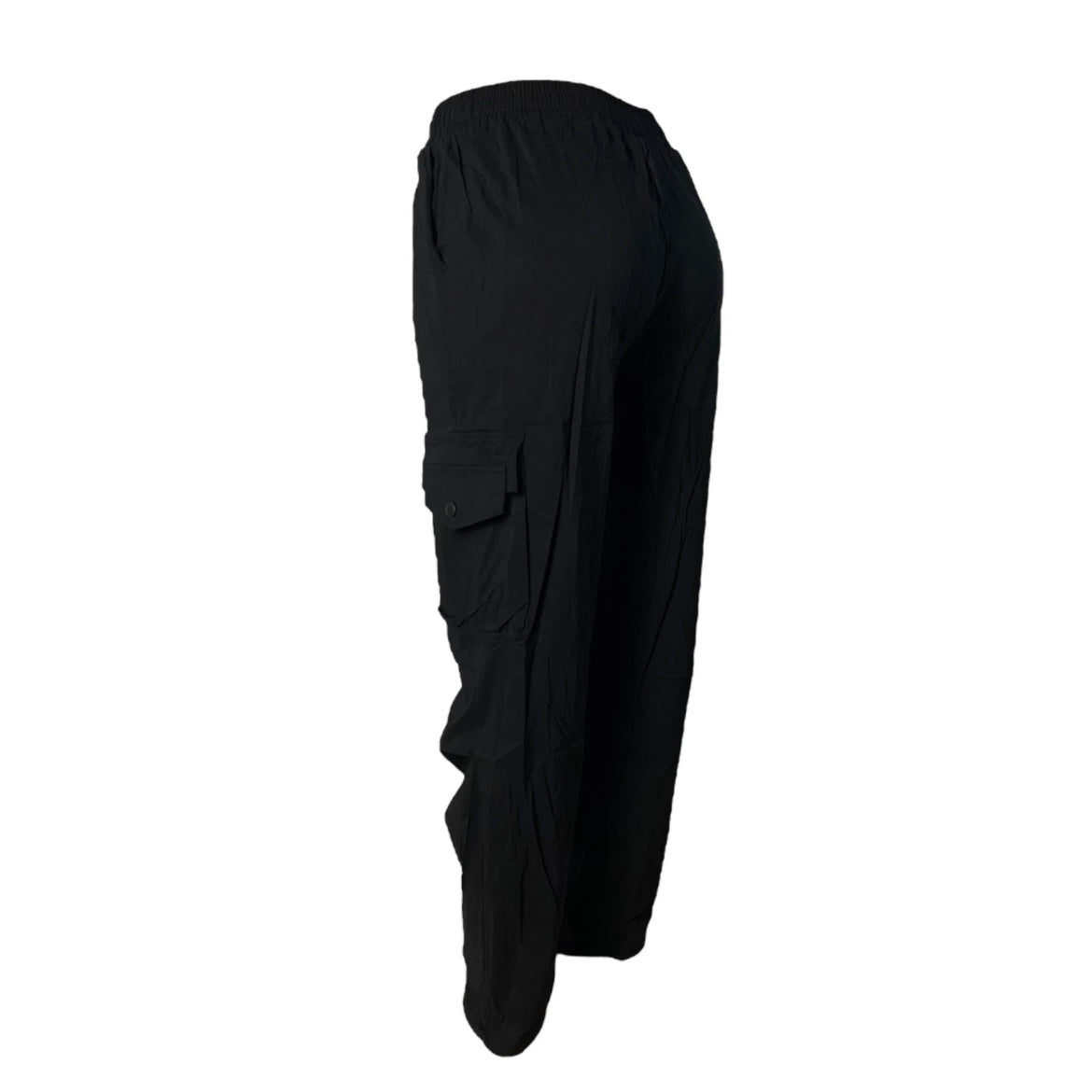 Women’s Casual Cargo Joggers, Loose Fit, Elastic Waist