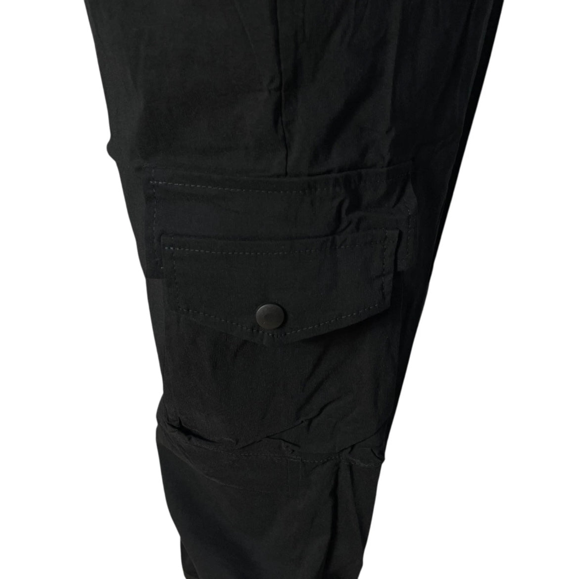 Women’s Casual Cargo Joggers, Loose Fit, Elastic Waist